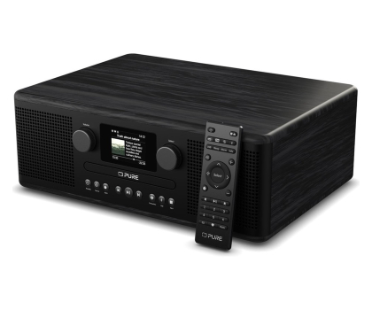 Radio i budzik PURE Classic C-D6i Black-Black Ash EU/UK